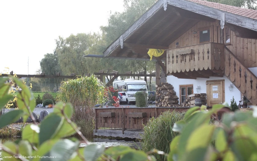 Einkehrmöglichkeit am Warsteiner Camperpark - Bayernstadl