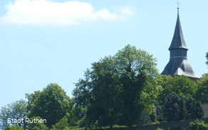 Blick auf den Turm der Johanneskirche