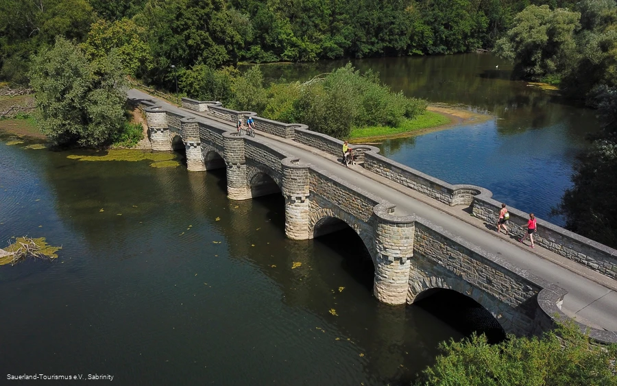 Kanzelbrücke von oben