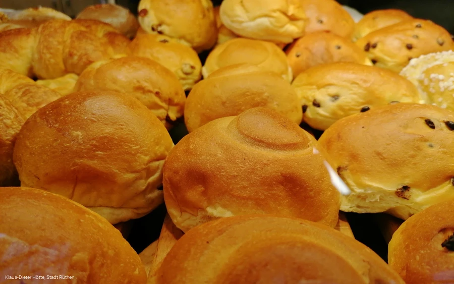 Auslage Redder Brötchen Auslage Redder Brötchen