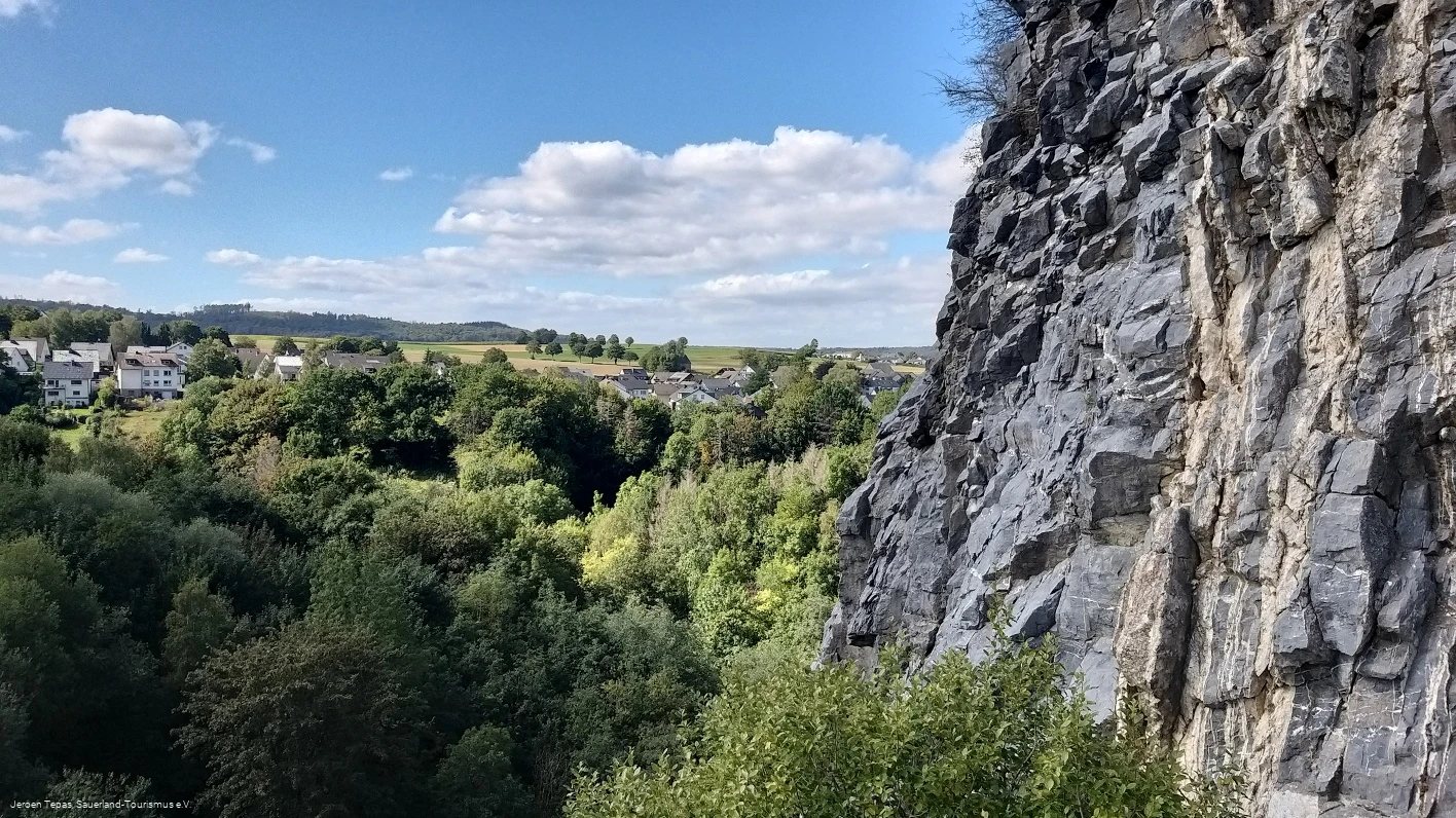 Blick vom Hillenberg in Richtung Warstein